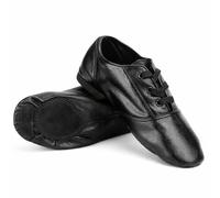 Alomejor Chaussures de Danse Jazz,Haute qualité PU élastiques,Chaussures Sport pour Danseurs Enfants Adultes Cours Compétition Répétition Studio