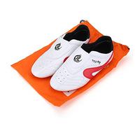 Alomejor Chaussures de sport unisexe pour Taekwondo, boxe, karaté, Kung Fu, Taï chi, Rouge, 32