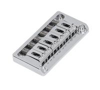 Alomejor Chevalet de Guitare électrique, Kit de Pont Fixe à 6 Cordes en