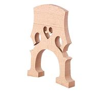 Alomejor Chevalet Violoncelle en Bois d'Érable - Accessoire Musique pour 1/2, 1/4, 1/8 - Standard Haute Qualité pour Débutant et Artisanal