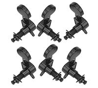 Alomejor Chevilles d'accordage de Guitare, Ensemble d'accordeurs de Verrouillage Scellés en Métal avec Alliage de Zinc pour Guitares électriques Acoustiques, Parfaits pour les Musiciens et les