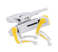 Alomejor Chien Robot Programmable, Animal Robotique à Commande Vocale Interactive avec Apprentissage du Codage Intelligent et Plusieurs Modes de Jeu pour Garçons et Filles