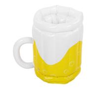 Alomejor Chope à Bière Gonflable Refroidisseur de Bière Gonflable en PVC 45 X 45 Cm Grande capacité Valve de Gonflage Facile pour Soda Vin à la Plage Piscine Fêtes Camping et Pique-Nique