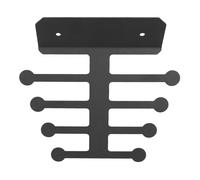 Alomejor Cintre de Rangement Résistant pour Bandes de Support avec Conception Anti-Chute pour la Salle de Sport à Domicile, Gain de Place, Support Mural Robuste pour équipements D'entraînement pour