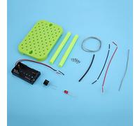 Alomejor Circuit Abs Jouet Bricolage Mini Amusant Science Expéracité Éducatif Circuit Physique Jouet à la Main Assembleur Modèle pour Les Enfants