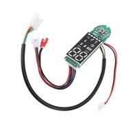 Alomejor Circuit imprimé de Tableau de Bord pour Scooter électrique, PCB avec et Affichage en Temps Réel pour Scooters électriques de 8.5 à 10 Pouces