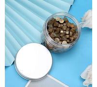 Alomejor Cire à Cacheter Vintage, 200 Pièces, Sceau Octogonal, Emballage de Bouteille pour Invitation de Mariage, Perle de Cire or Mat/Bronze (Yajin)