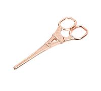 Alomejor Ciseaux à Coudre en or Rose, Conception de Tour Rétro, en Acier Inoxydable, Robustes pour les Travaux D'aiguille, 1 Pièce 5,4 X 2,6 Pouces