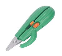 Alomejor Ciseaux à Ongles pour Chat avec Lumière LED, Coupe-Griffes pour Animaux de Compagnie avec Lime à Ongles pour Griffes de Chat, Coupe- pour Onychomycose (Green)