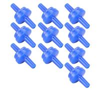 Alomejor Clapet Anti-Retour de Pompe à Air, Dispositif Unidirectionnel en Plastique avec Conception de Piston Unique, Empêche Le Reflux d'eau pour Les Tuyaux de 4 Mm dans Les Aquariums