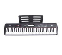 Alomejor Clavier de Piano 61 Touches, Piano Numérique électronique avec Haut-parleur intégré, Prise Casque, Support de Feuille pour Débutants, Adultes et Enfants