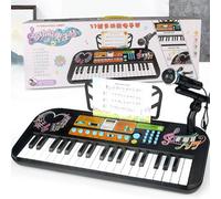 Alomejor Clavier électronique Portable, Piano Numérique Débutant, 61 (37