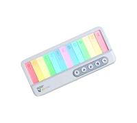 Alomejor Clavier Piano pour Débutants, Clavier Musical Lumineux à 13