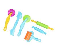Alomejor Clay Dough Tools Set for Children, 6pcs Mold Kit