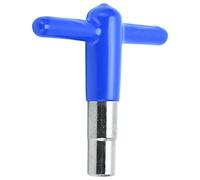 Alomejor atterie en Forme de T accordage de Batterie en Alliage de Zinc avec Poignée Antidérapante en Silicone, pour L'accordage de la et Accessoires pour (BLUE)