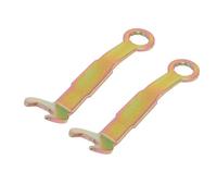 Alomejor Clé de Réglage du Pivot en Acier Inoxydable, Outil Pratique de Suspension de Porte de Poche pour Chambres à Coucher, Salles de Bains et Bureaux, 2 Pièces de 3 Pouces de Longueur