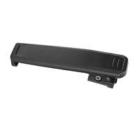 Alomejor Clip de Ceinture de Rechange pour Talkie-walkie, Clip Noir ABS