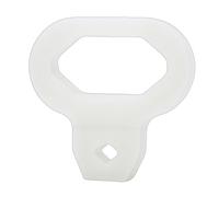 Alomejor Clip de plongée phosphorescent pour régulateur de secours, matériau en silicone avec montage facile pour plongeurs (bleu)
