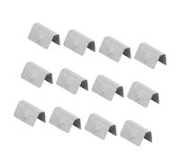 Alomejor Clips de Déflecteur de Pluie 12 Pièces, Clips de Fixation en Acier Inoxydable pour HEKO G3, Améliorent l'ajustement et Sécurisent les Déflecteurs de Vent pour les Voitures