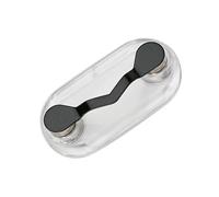 Alomejor Clips de Lunettes de pour Hommes et Femmes, Support de Lunettes Magnétique, Fermoir Facile à Utiliser, 5 Options de Couleurs (BLACK)