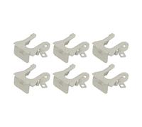 Alomejor Clips de Retenue de Phare Ensemble de Clips de Retenue de Lampe Frontale en Métal 12 Pièces 1 Po X 1 8 Po X 3 8 Remplacement Direct pour Bronco Explorer Série F