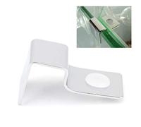 Alomejor Clips de Support D'aquarium Robustes en Acier Inoxydable pour Couvercles en Verre D'aquarium, Lot de 4 pour Une épaisseur de 5 Mm à 12 Mm, Installation Facile, Protège Le Couvercle, (12mm
