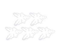 Alomejor Clips de Support pour Plantes en Acrylique Support pour Plantes Robuste pour Grimpantes, Ensemble de 5 Pinces à Grappin pour Garantissant des Performances Durables, Scène Applicable: (Type