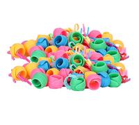 Alomejor Clips Porte-canette, Collection de Bobines de Fil, Organisateur Durable pour Accessoires de Couture, 100 Pièces, Couleur Aléatoire