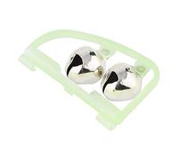 Alomejor Cloches de Pêche, Alarme de Tige en Plastique et en Métal avec Poudre Noctilumineuse, équipement d'alerte Sonore 20 Pièces pour Les Amateurs de Pêche de Nuit