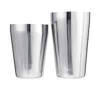 Alomejor Cocktail Shaker Set with Durable Stainless Steel (600/450ml)