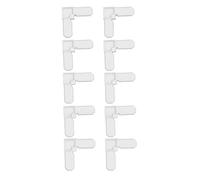 Alomejor Coins de Cadre D'écran en Plastique de Remplacement, Installation Facile et Durable pour la Réparation de Fenêtres 5/16 Pouces X 3/4 Pouces ABS 20 Pièces