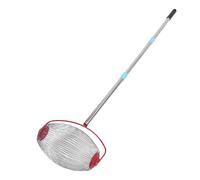 Alomejor Collecteur de Noix à Rouler en Acier Inoxydable, Cueilleur de Glands Pratique à 3 Sections pour Noix et de Pécan, Outil de Collecte de Portable Léger pour Les Travailleurs des Vergers (L)