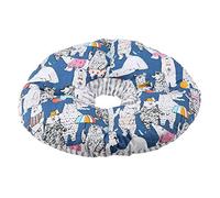 Alomejor Collier de Guérison pour Animaux de Compagnie Collier de sécurité Léger et Durable pour éviter Les Blessures Léchées Conception de Boucle en Plastique pour Un Repos Confortable 2 Couleurs