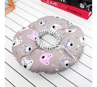 Alomejor Collier de Guérison pour Animaux de Compagnie Collier de sécurité Léger et Durable pour éviter Les Blessures Léchées Conception de Boucle en Plastique pour Un Repos Confortable 2 Couleurs