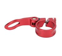 Alomejor Collier de Serrage de Tige de Selle à Dégagement Rapide en Alliage D'aluminium, Collier de Serrage de Tube de Selle à Dégagement Rapide 31.8mm pour Vélo de Montagne de Route
