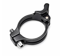 Alomejor Collier dérailleur Avant, léger et résistant en Alliage Aluminium, Pince dérailleur, 34.9mm for Cyclistes Amateurs et Professionnels mécaniciens de vélo Route et VTT