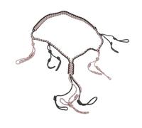Alomejor Collier en Paracorde avec 12 Boucles Réglables pour Appeau de Canard, équipement de Camping en Plein Air pour la Chasse à la Sauvagine (armée Verte)