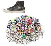 Alomejor Colorful Iron Eyelet Set, 8mm/10mm Grommets (iron 2)
