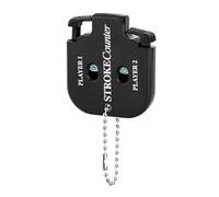 Alomejor Compteur Clicker, Compteur de Score de Golf Mécanique avec Suivi Double Joueur, Texture Antidérapante et Affichage à Contraste élevé, 5 X 5, X 1 Cm pour Les Golfeurs (3 pièces)