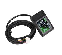 Alomejor Compteur LCD pour Vélo électrique, écran Couleur avec Connecteur SM pour Contrôleur KT Compatible avec Le Protocole KT No 1