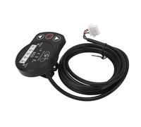 Alomejor Compteur LED pour Vélo électrique, Panneau D'affichage de Commande Léger et Durable pour Une Utilisation en Extérieur (Connecteur commun)
