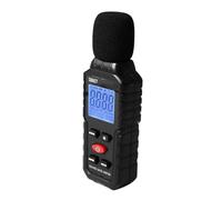 Alomejor Compteur SPL Portable avec écran LCD rétroéclairé, Mesure Précise du Niveau Sonore pour Usage Professionnel et Voyage