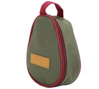 Alomejor Conception de Sac de Rangement Schémas Camping Contenant Ustensiles Cuisson Portables Légers pour Le Polyester Pique-Nique (Green)