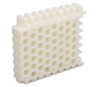 Alomejor Conditionneur de Câbles CAT5 CAT6 CAT7, Outil de Peigne à Trous en Cuivre ABS pour les Besoins de Gestion des Câbles de Bureau (6x8 trous)