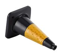 Alomejor Cône de Signalisation Réfléchissant pour Voitures Radiocommandées HSP, HPI et, avec Décoration Réaliste pour L'entraînement et Le Perfectionnement des compétences. (Black)