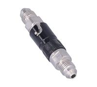 Alomejor Connecteur à Dégagement Rapide AN3, Raccord de Conduite de Frein en Alliage d'aluminium, Adaptateur de Tuyau de Frein à Joint Rotatif, Conception de Valve Interne et de Joint Torique pour
