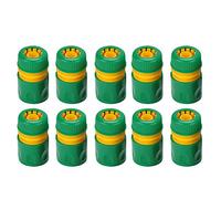 Alomejor Connecteurs Rapides de Tuyau de 1/2 Pouces, Installation Facile pour Le Lavage de Voiture, Connecteurs D'irrigation de Jardin de Haute qualité 10 Pièces