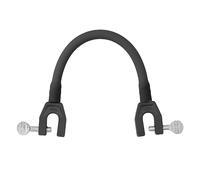 Alomejor Connexion de Conseils D'entraînement de Ski Facile à Utiliser pour Les Débutants, la Planche de Ski Portable Durable et la Plupart des Vont au (Black)