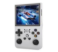 Alomejor Console de Jeu Portable à Double Système, écran IPS de 3,5 Pouces, Extension de Carte Mémoire, Console de Jeu Rétro, Longue Durée de Vie de la Batterie pour Adultes et Enfants (128GB)