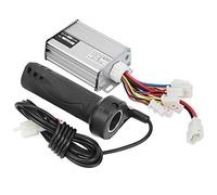 Alomejor Contrôleur accélérateur, Haute Performance 36V 1000W pour Brosse Moto avec kit Long Fil, contrôleur de Vitesse pour